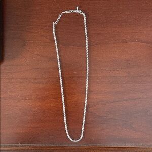 Silver Chain Necklace